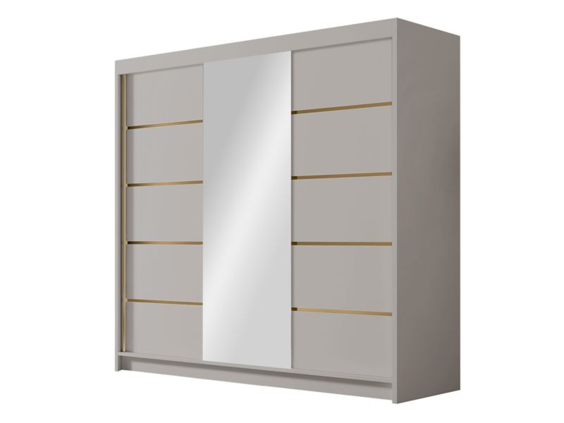 Szafa MIRJAN 24 z lustrem Evo VI 200 kaszmir 1 szt.