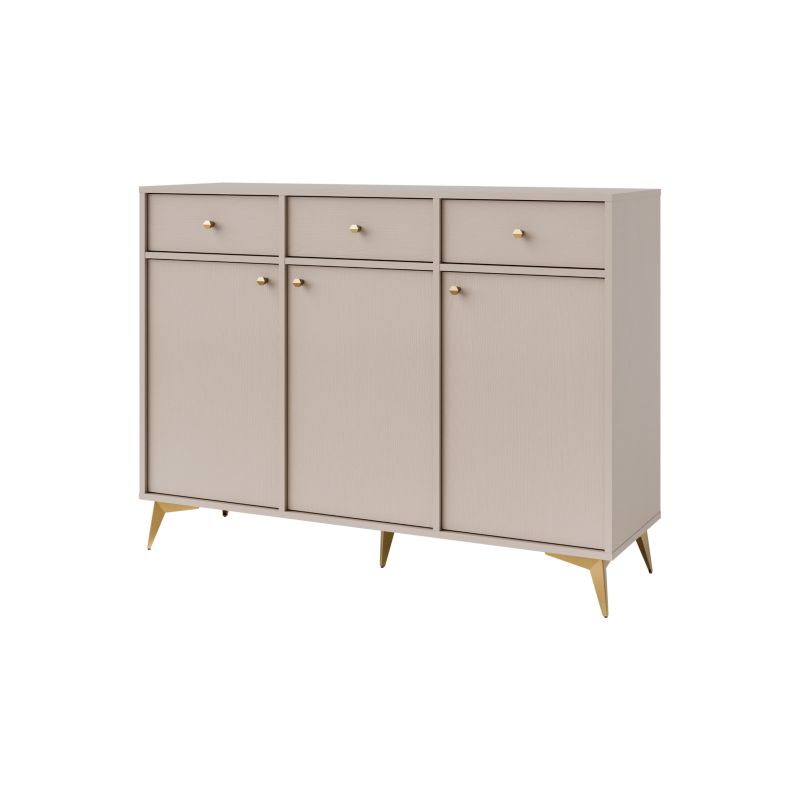 Komoda z szufladami Bonni Sakai 1 3F 3S T827 Beż 1 szt.