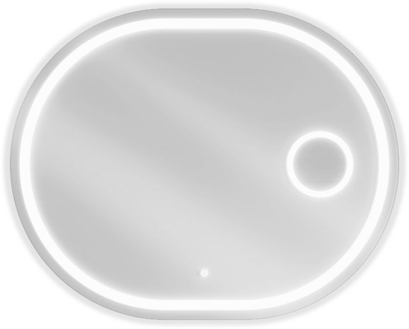 Lustro łazienkowe Mexen Umba owalne LED 80x60 cm 1 szt.