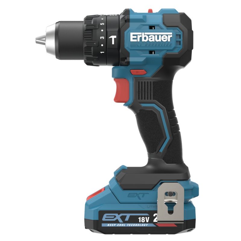 Wkrętarka Erbauer G2 2 x 2 Ah 18 V