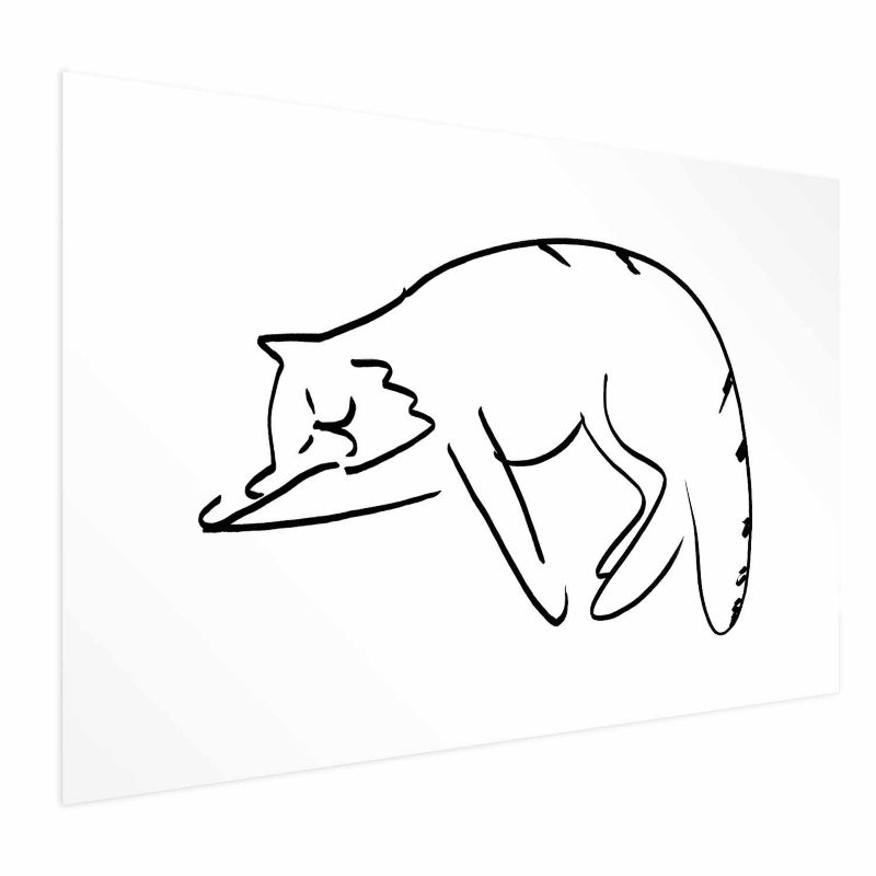 Plakat Artgeist Kocie sny 60x40 cm bez ramy 1 szt