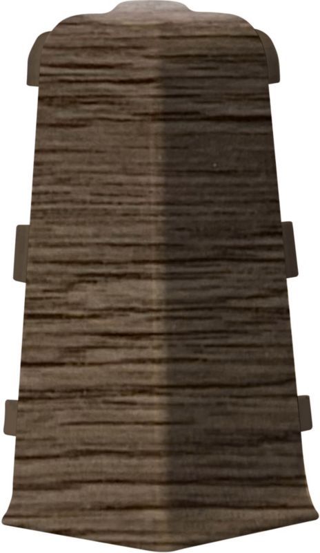 Narożnik zewnętrzny do listwy Arbiton Indo PCV dąb ciemny