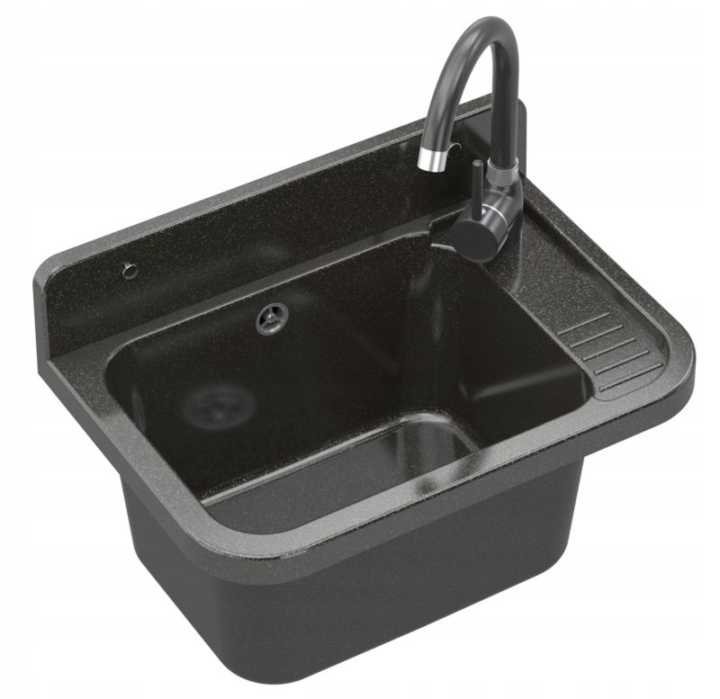 Zlew Gospodarczy Roboczy Pralnia Garaż Kotłownia Paron Granitan 1 szt.