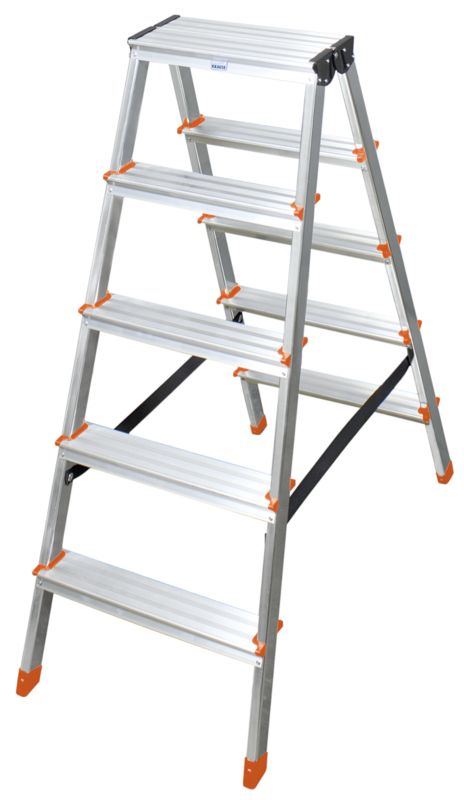 Drabina aluminiowa Krause 2 x 5 stopni