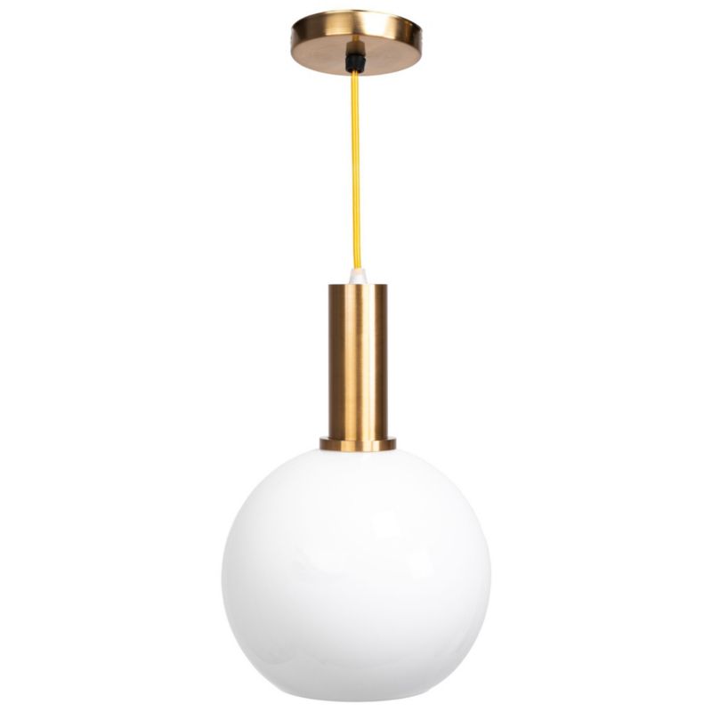 Lampa Sufitowa Wisząca Toolight App666-1Cp Złoty Biały 1 Szt