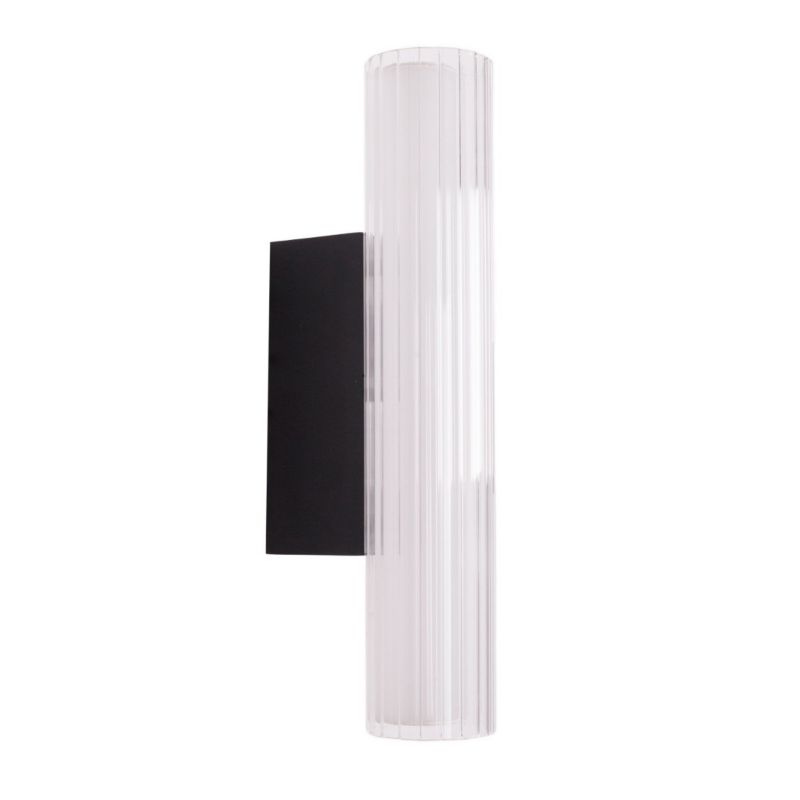 Kinkiet ścienny Maxlight Fayette czarny LED 6W 3000K 390lm IP44 wym: 31 x 6 x 12 cm - 1 szt.