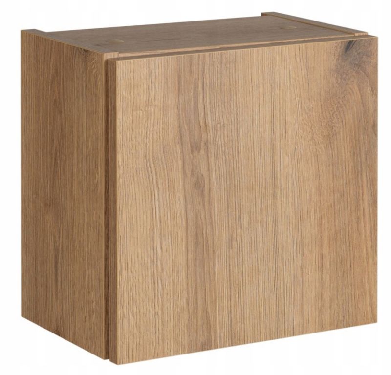 Szafka łazienkowa Furnidea 30 cm wisząca kwadratowa z półką dąb coast evoke NOVA OAK 1 szt.