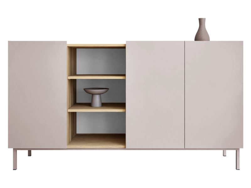 Komoda pokojowa MIRJAN 24 System 72 kaszmir + dąb cremona 1 szt.