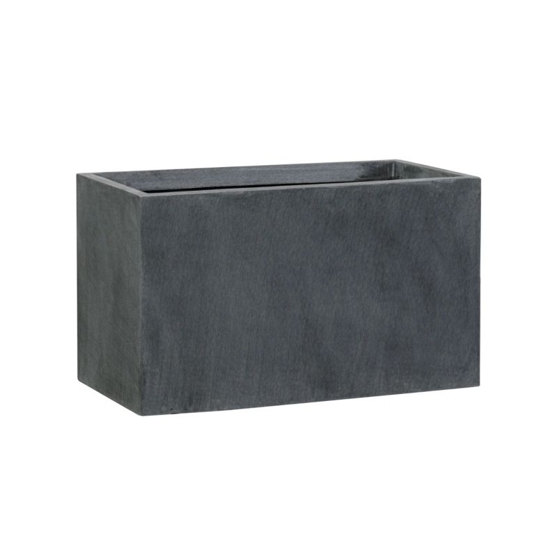 Doniczka Lechuza Z Włókna Szklanego Na Taras Do Domu D272S grafitowy beton 1 szt