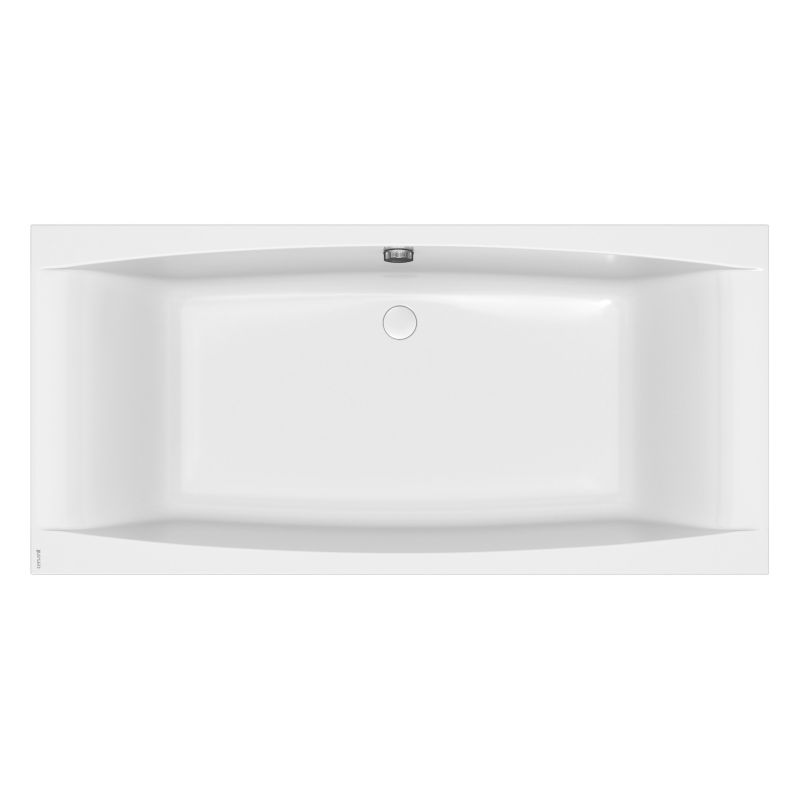 Wanna prostokątna Cersanit Virgo 190x90 cm akryl biały, podwójne wzmocnienie, 1 szt.