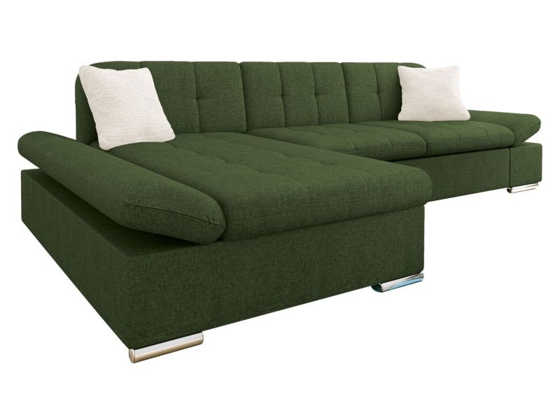 Narożnik MIRJAN 24 Montana Premium lewy mchowy zielony + śmietankowy 1 szt.