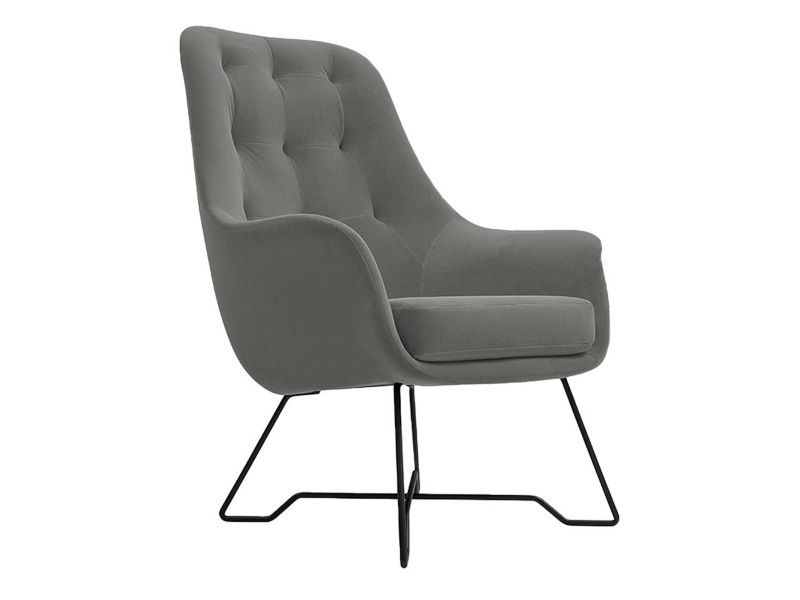 Fotel MIRJAN 24 Ezo jasnoszary 1 szt.