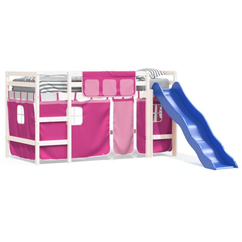 Łóżko Dziecięce WaszeMeble 80x200 cm różowe WM-3207014 1 szt.