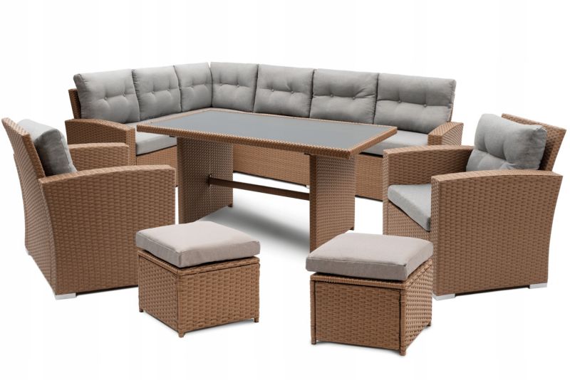 Zestaw mebli ogrodowych Corciano Kara Maxi na 8 osób 1szt.