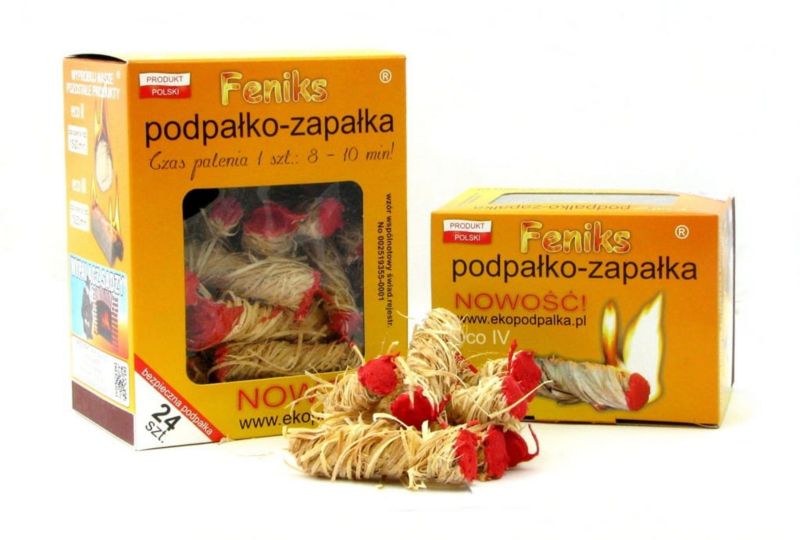 Podpałko-zapałka Feniks 24 szt. 1 op.
