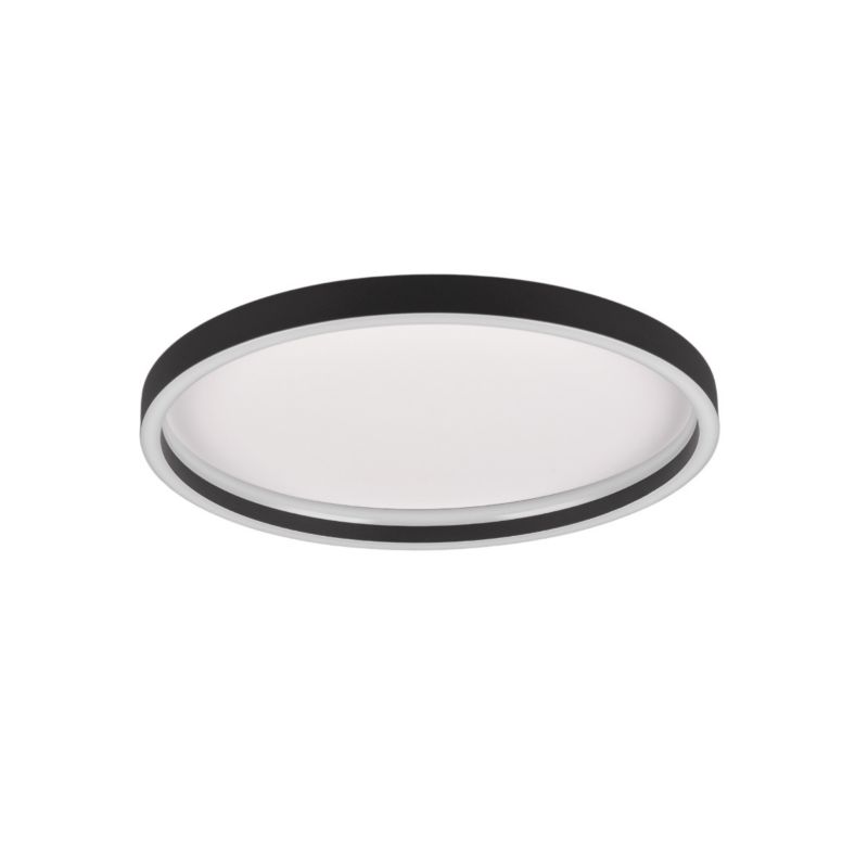 Plafon sufitowy lampa RL Rotonda czarno-biały LED 20W 3000K 2600lm IP20 wym: 5,8 x 35 x 35 cm metal - 1 szt.