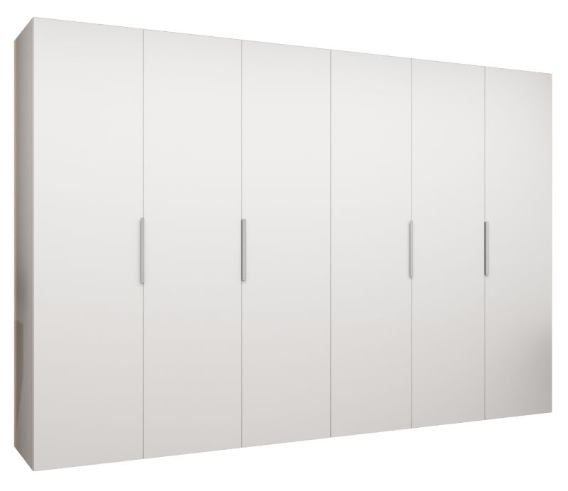 Szafa uchylna Abiks MARBELLA 1 300 wys 202 cm Biały + Kaszmir 1 szt.