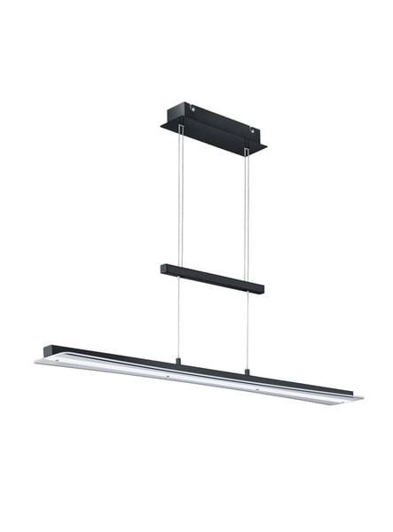 Lampa wisząca RL Smash czarno-biała wym: 150 x 100 x 12 cm wbudowany LED 18W 1 szt.