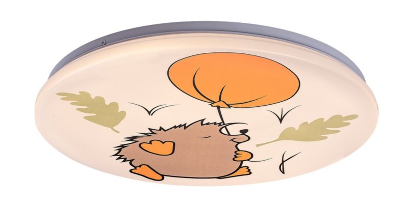 Plafon sufitowy nowoczesny Rabalux Hedgy multikolor LED 24W 3000K 1320lm IP20 wym: 5,5 x 37,5 x 37,5 cm metal - 1 szt.