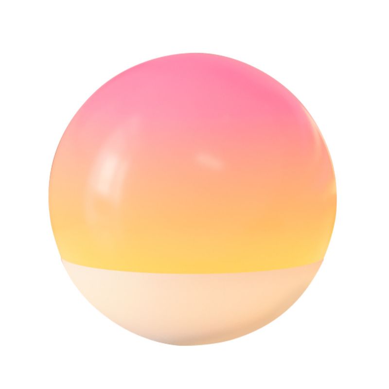 Lampa stołowa Polux Candy biało-różowa-żółta-kremowa LED akumulator IP20 wym: 12 x 12 x 12 cm tworzywo sztuczne - 1 szt.