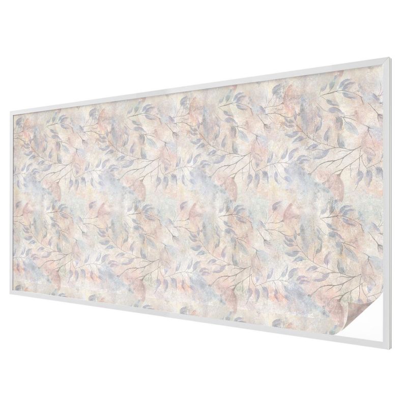 Folia Okienna Wallfluent 200x100 cm Chroniąca Prywatność Pastelowe liście rozmytej kompozycji 1 rol.