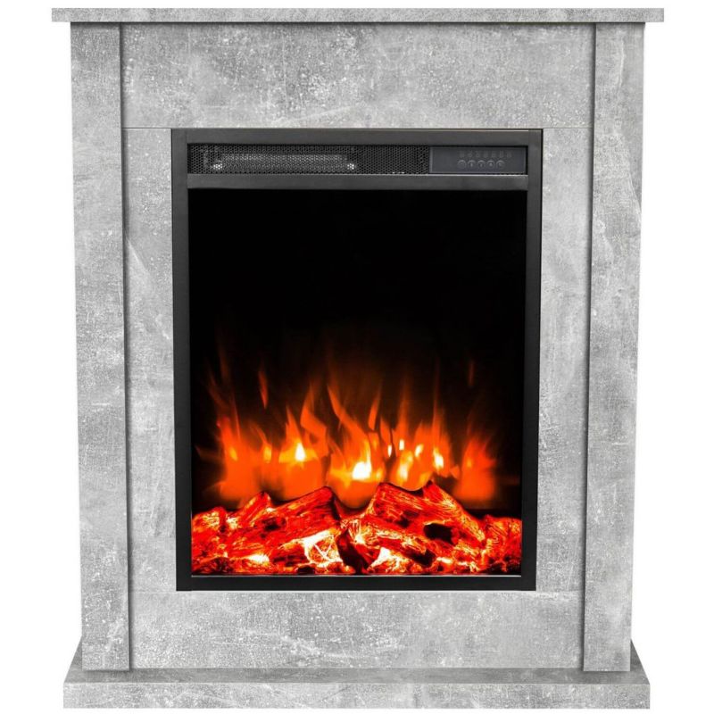 Kominek Elektryczny LED Aflamo Poker Beton 1 szt.