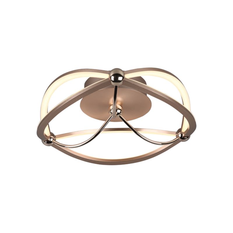 Lampa sufitowa wisząca Trio Charivari 1121 złota nowoczesna wbudowany LED 20W 1 szt.