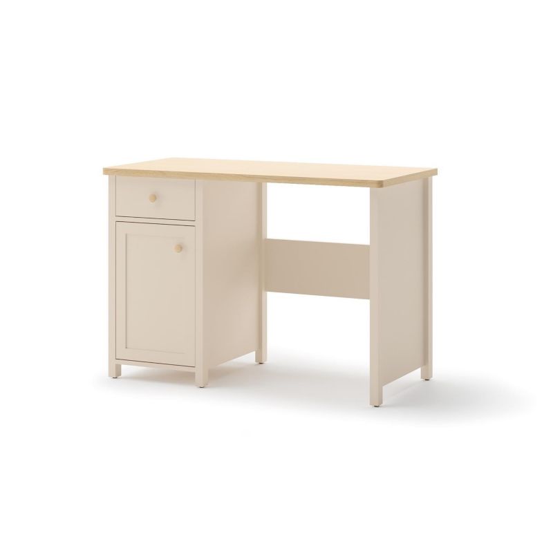 Biurko Bettso STORY z szufladą do pokoju dziecięcego beż piaskowy 1szt.