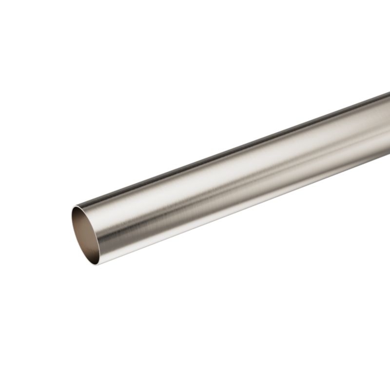 Drążek GoodHome Athens 25 mm 160 cm szary