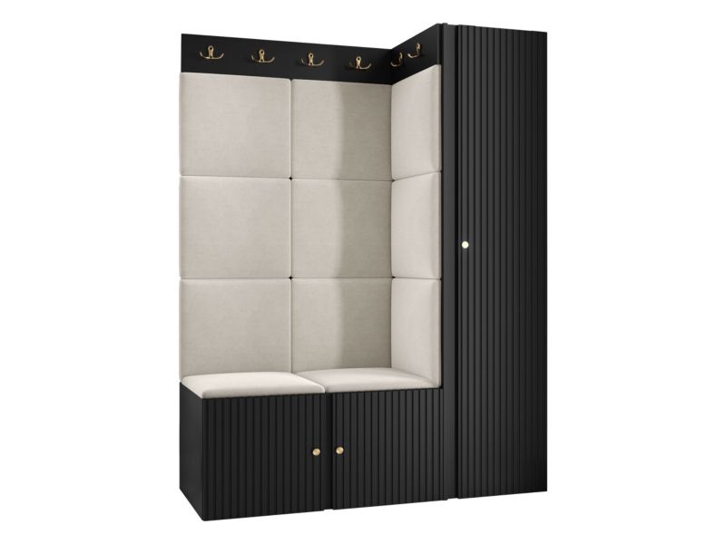 Zestaw MIRJAN 24 Orion Ryfel Slim IX czarny + beżowy 1 kpl.