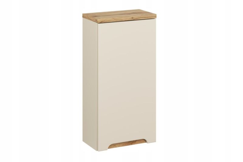 Szafka górna Furnidea 35 cm kaszmir dąb Wotan 1 drzwi laminowana Bali 1 szt.