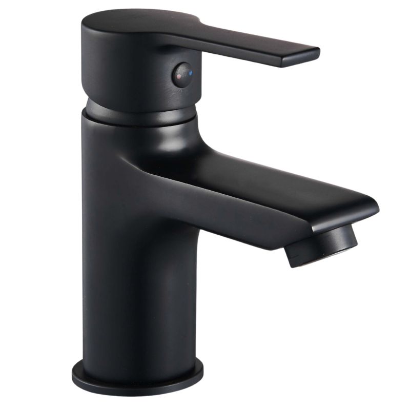 Bateria umywalkowa Invena Bralos niska stojąca czarna 1 szt.