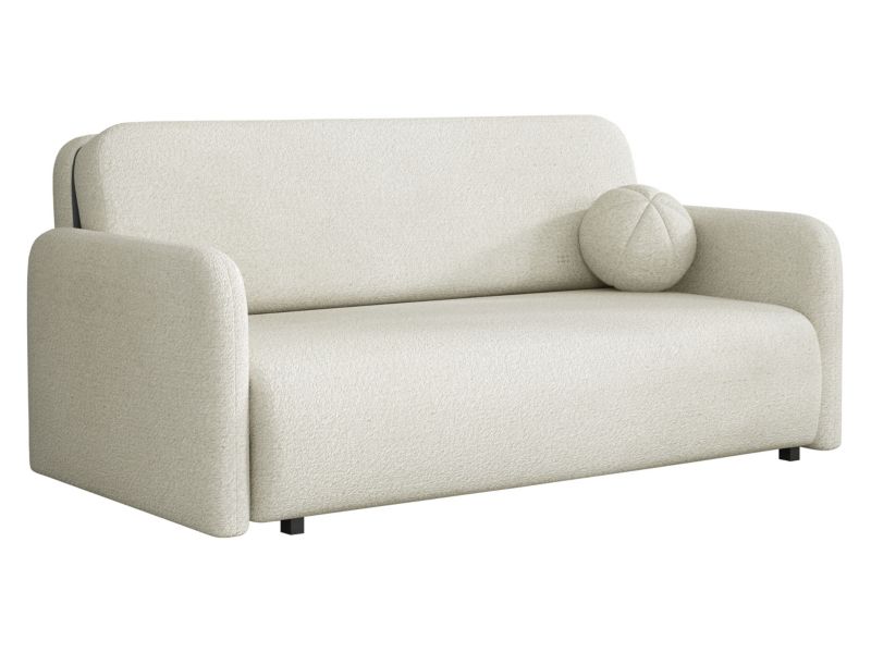 Kanapa rozkładana MIRJAN 24 Viva Sun IV śmietankowa bukla 1 szt.