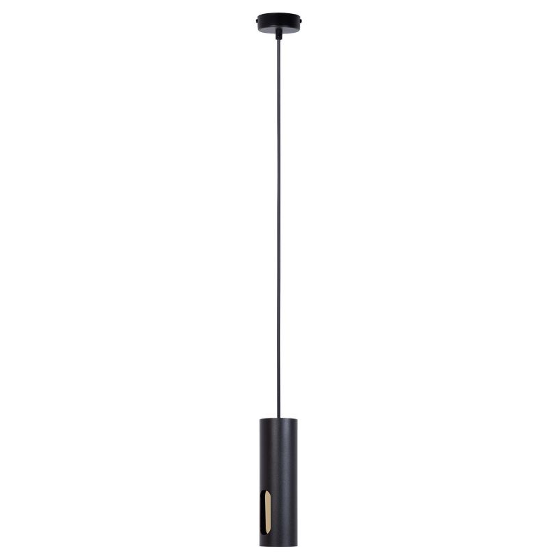 Lampa wisząca Sigma Lighting Flow 5068 czarno-złota do kuchni 1xGU10 x 1 szt.