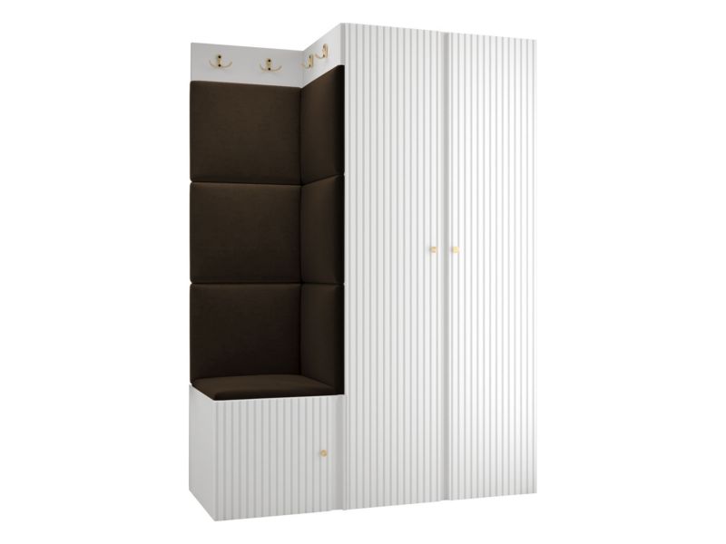 Zestaw MIRJAN 24 Orion Ryfel Slim XXIII biały + brązowy 1 kpl.