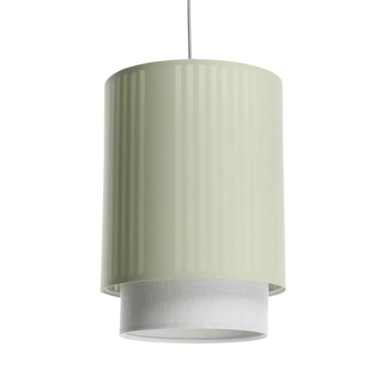Lampa Bps Koncept wisząca DUO LAMI LINE 25 zielona/kremowa 1 szt