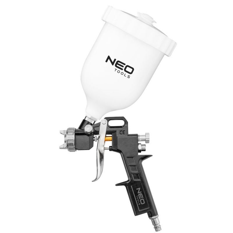Pistolet lakierniczy NEO TOOLS górny zbiornik 0.6 l, dysza 1.5 mm 1 szt
