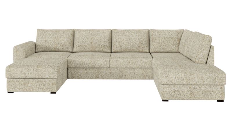 Narożnik z funkcją spania MIRJAN 24 Wilma Premium prawy latte 1 szt.