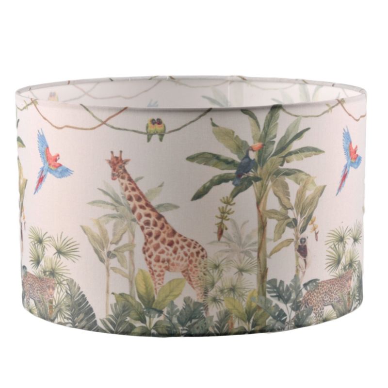 Abażur Sanico Goldlux do lampy podłogowej SCARLET walec 40 cm safari - 1 szt.