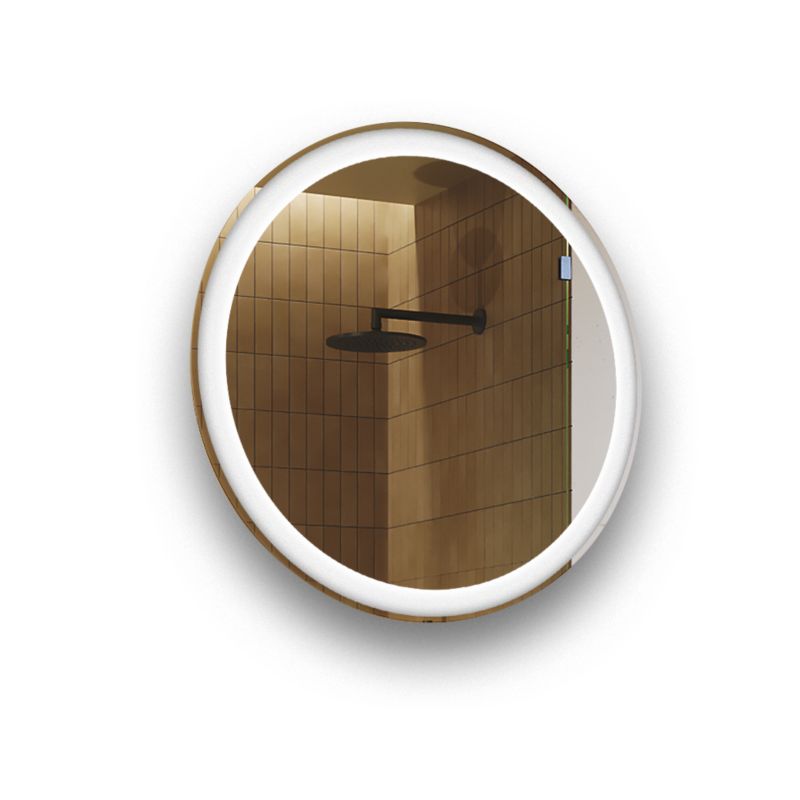 Lustro okrągłe LED Artforma 60 cm podświetlane łazienkowe średnica Barwa Zimna 1 szt.