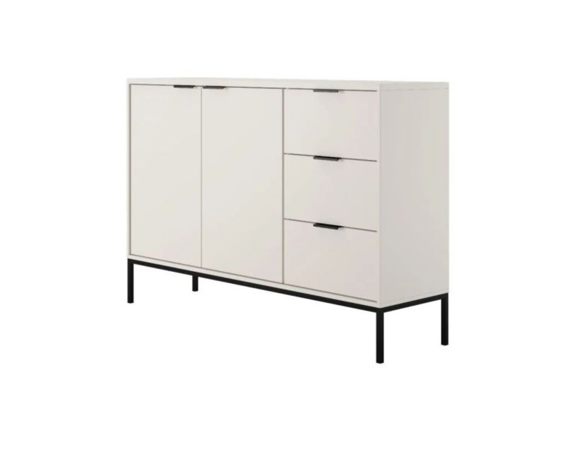 Komoda Kocot Kids AUSTIN 150 biała/czarna 1 szt.