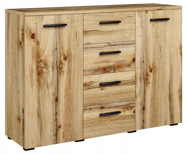 Komoda Matkam szafka HELENA 120 cm dąb wotan 1 szt.