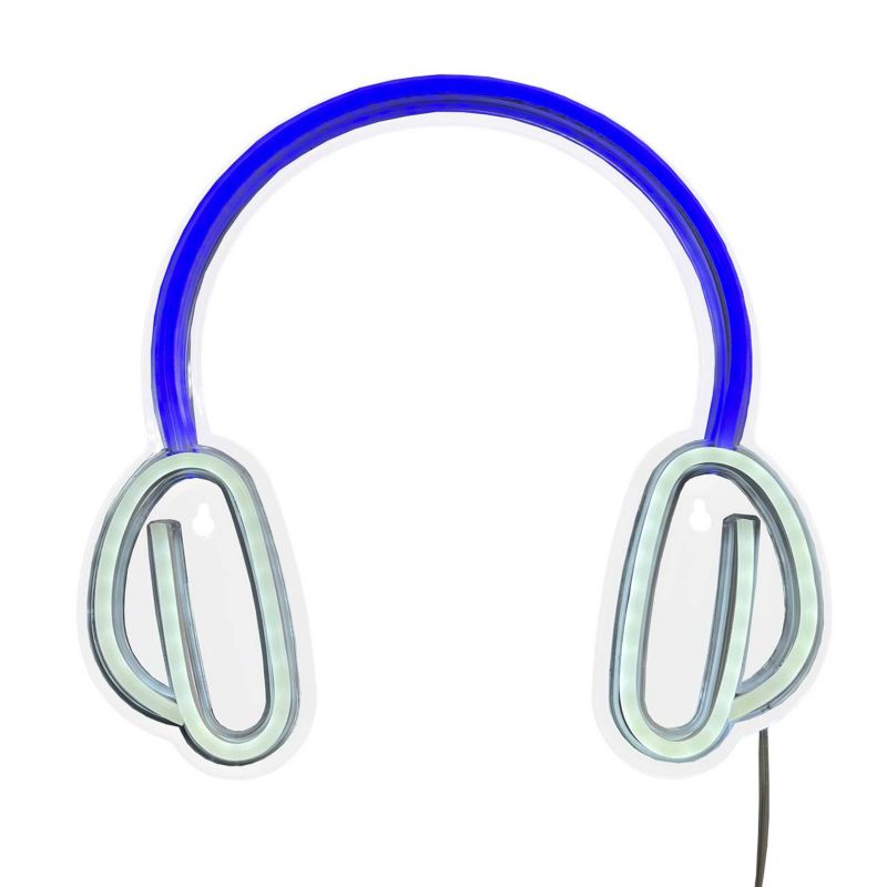 Kinkiet LED Goldlux neon Słuchawki USB