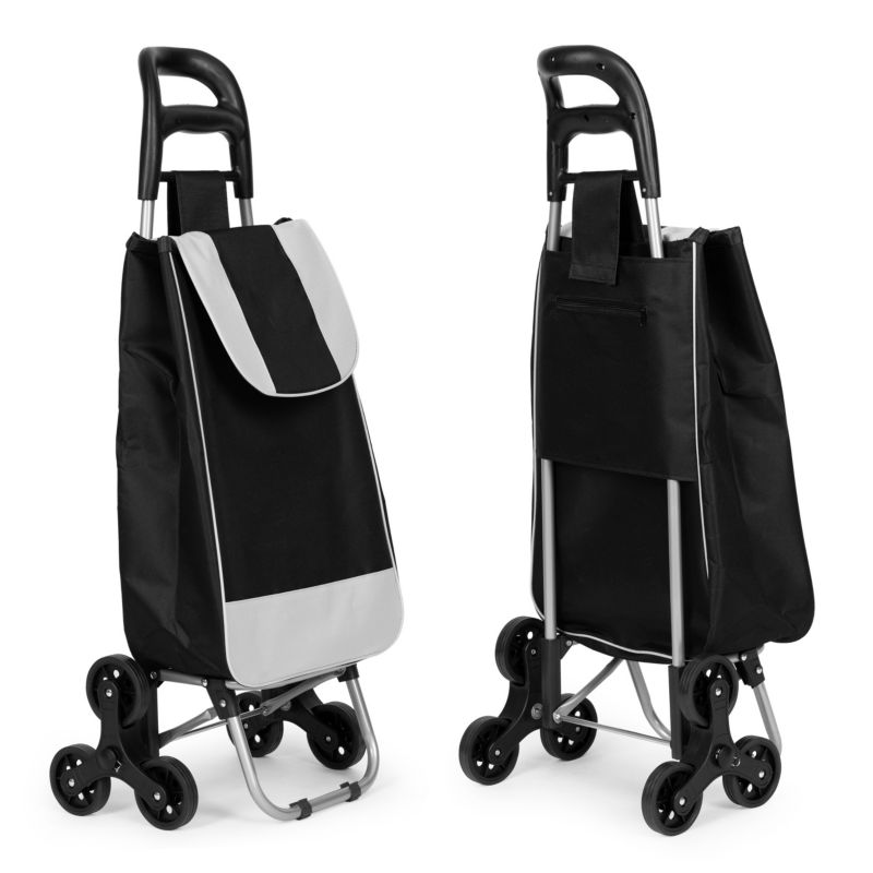 Wózek na zakupy ModernHome torba 25 litrów metalowy stelaż 1 szt.