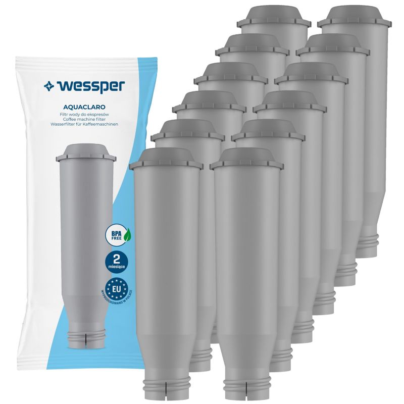 Filtr wody, Wessper, do ekspresu Krups Nivona Melitta, zamiennik, 12szt