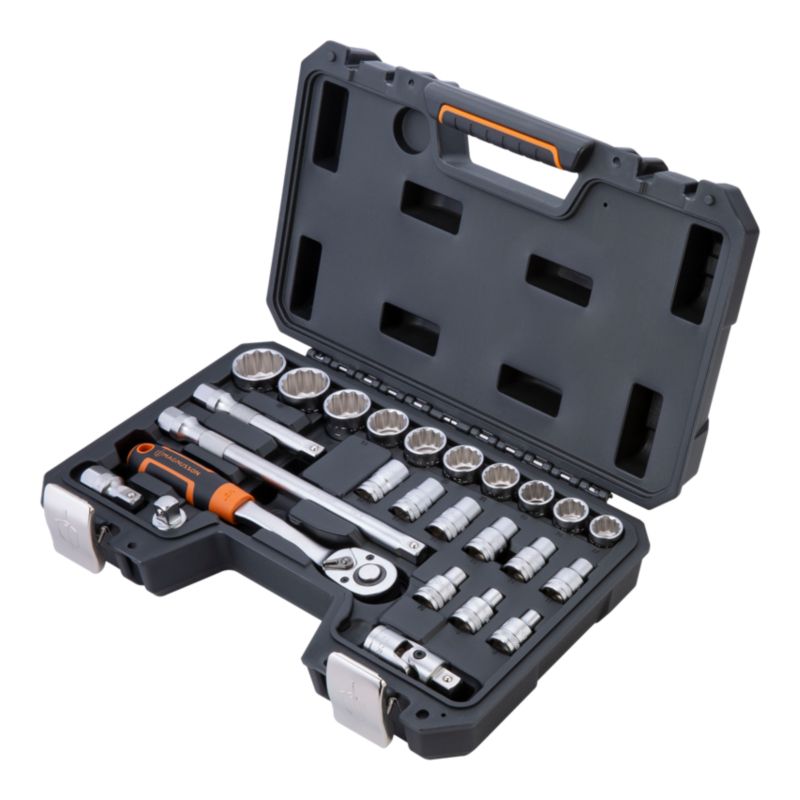 Zestaw kluczy nasadkowych Magnusson 1/2 cal 25 sztuk