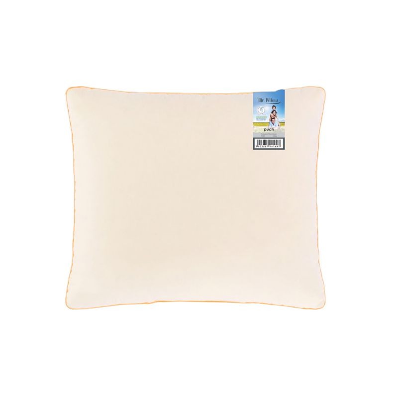 Poduszka AMZ Mr. Pillow puch 70x80 cm Kremowy 1 szt.