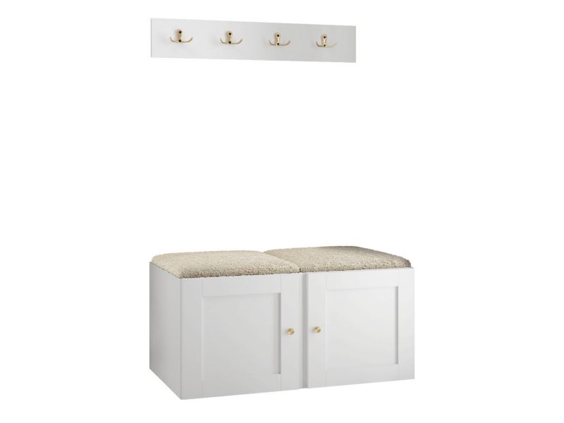 Zestaw MIRJAN 24 Orion Ramiro VI biały + beżowa bukla 1 kpl.