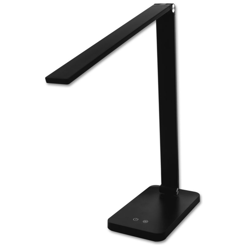 Lampa biurkowa LED MasterLED Ingrid 7W 380mm 2700-6000K z portem USB czarna 1 szt.
