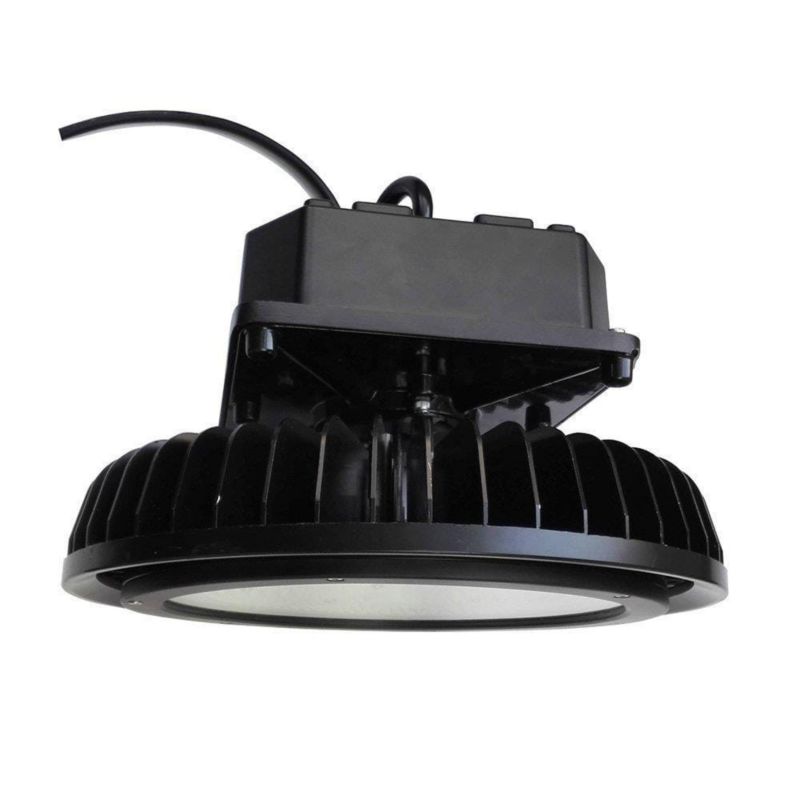 Lampa High Bay przemysłowa Ufo V-TAC 9500 czarna LED 500W 6500K 65000lm hermetyczna IP65 wym: 20 x 36 x 36 cm - 1 szt.